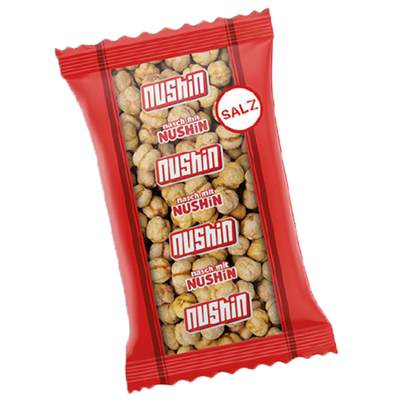 Gelbe geröstete Kichererbsen, gesalzen